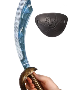 Smiffys Pirate Sword With Eyepatch