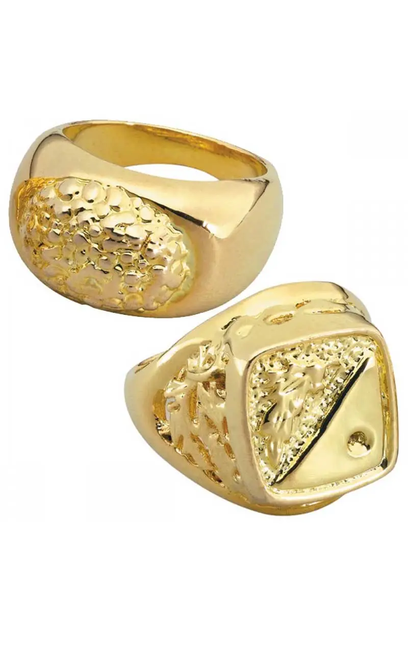 Smiffys Gold Sovereign Ring 1 Smiffys Gold Sovereign Ring