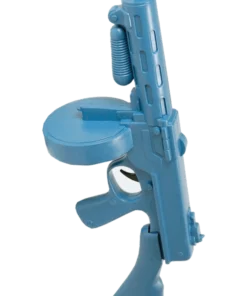 Smiffys Blue Fake Tommy Gun Toy Accessory