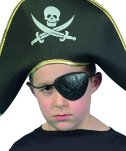GENERIC Kids Pirate Captain Hat Accessory