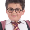 Smiffys Schoolboy Black Round Glasses Accessory