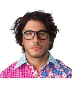 Black Lensless Rock N Roll Glasses