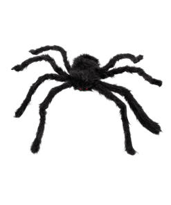 Boland Black Hairy Spider Decoration