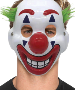 Smiffys The Joker Clown Facepiece