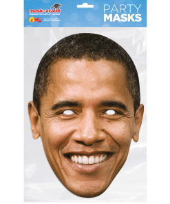 President Barack Obama Cutout Facepiece