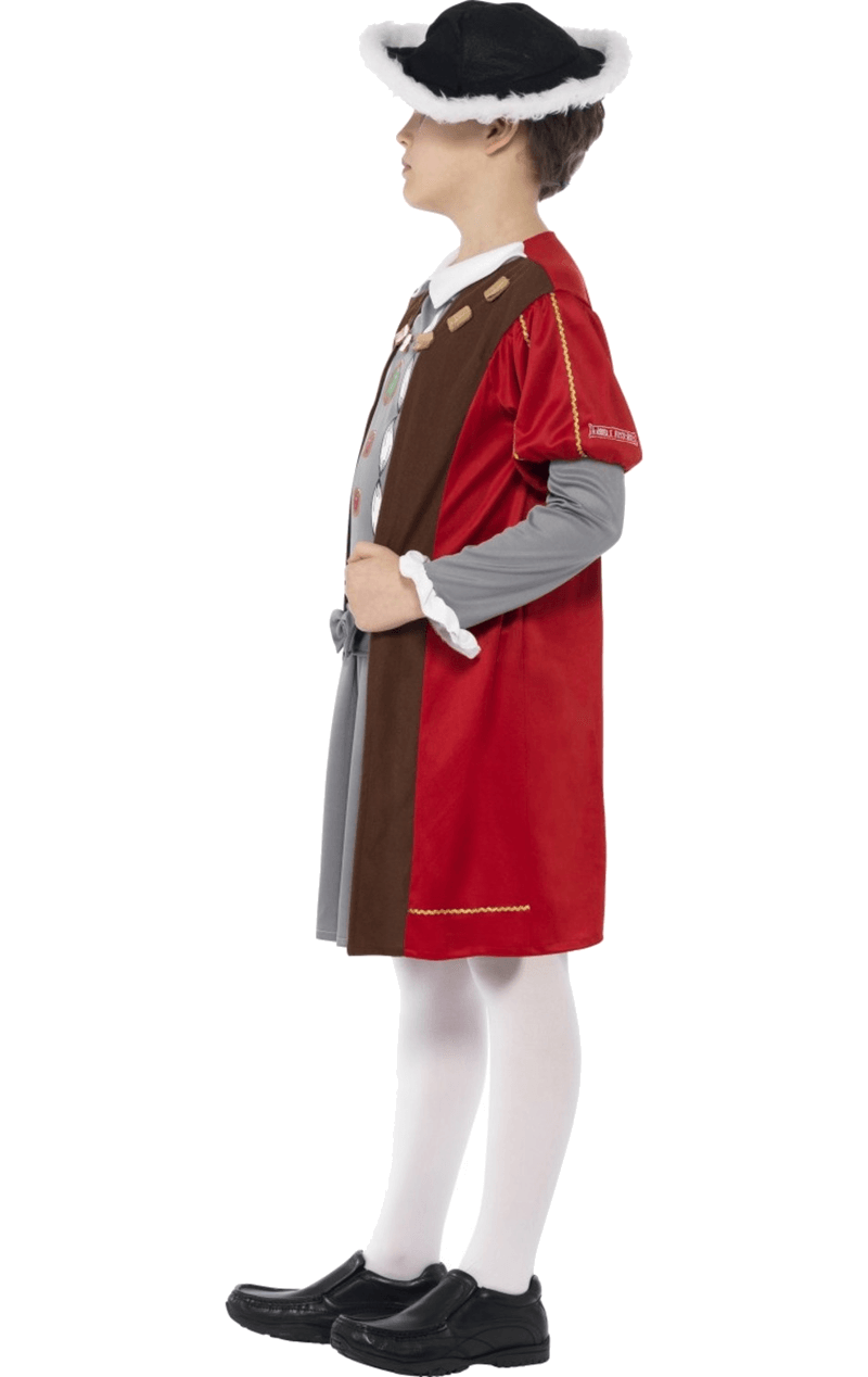 Smiffys Childrens Henry VIII Costume 2 Smiffys Childrens Henry VIII Costume - Image 2