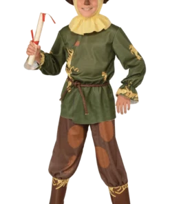 Childrens Green Scarecrow Costume