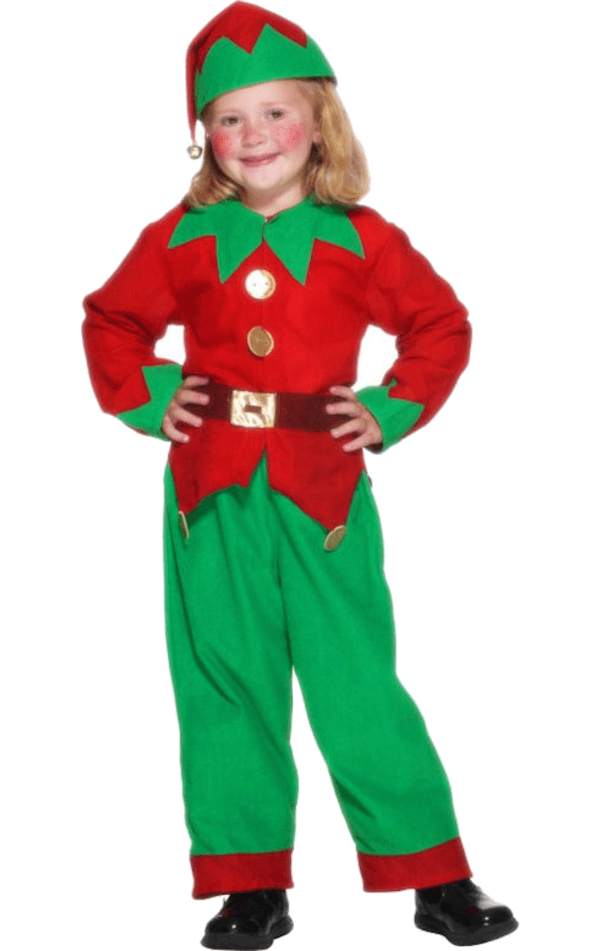 Smiffys Childrens Elf Costume 2 Smiffys Childrens Elf Costume - Image 2