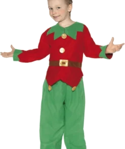 Smiffys Childrens Elf Costume
