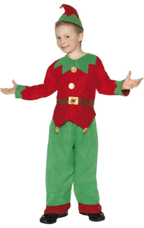 Smiffys Childrens Elf Costume 1 Smiffys Childrens Elf Costume