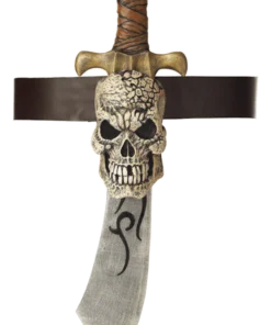 Pirate Sword With Skull Sheath