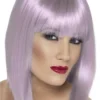 Smiffys Lilac Glam Bob Wig
