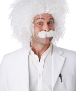 Einstein Wig And Moustache Accessory