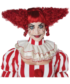 Creepy Red Clown Wig