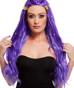 Smiffys Purple Fortune Teller Wig