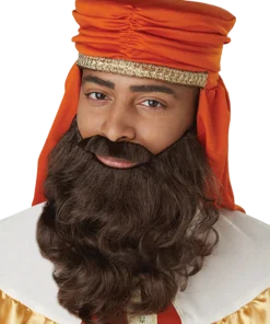 Brown Wise Man Beard