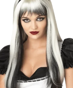 Enchanted Fairytale Black And Blonde Wig
