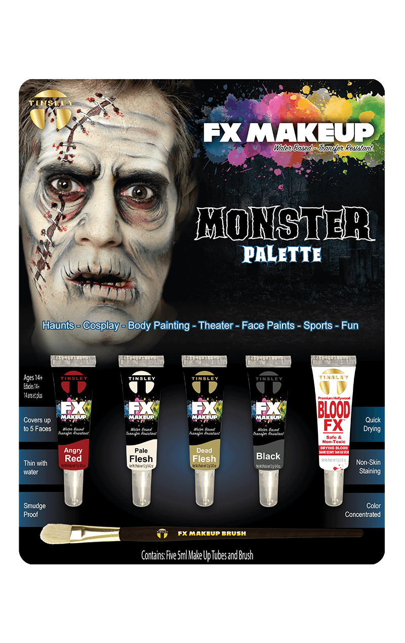 Monster Make-Up Palette Set 1 Monster Make-Up Palette Set