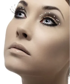 Smiffys Black Water Droplet Eyelashes