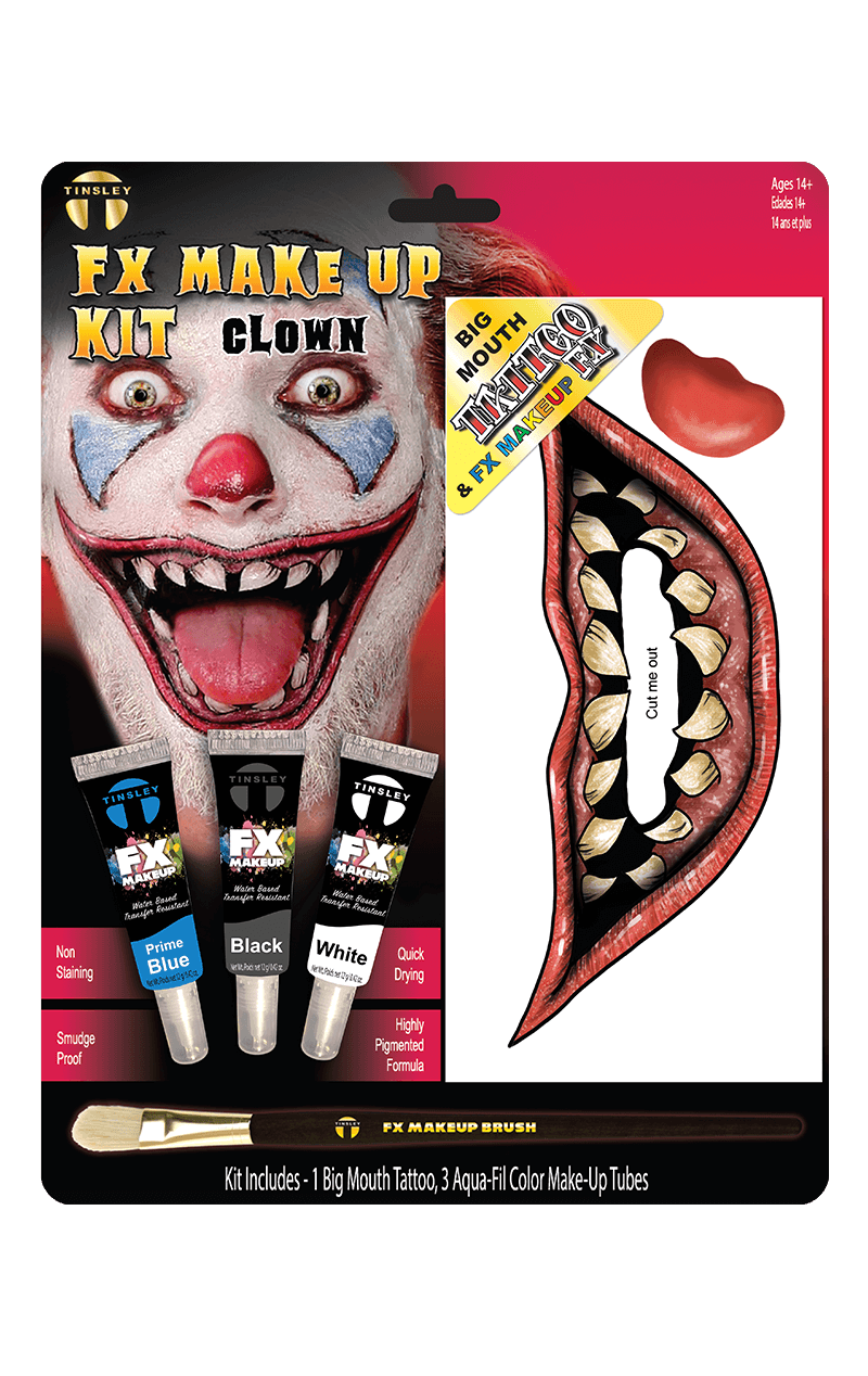 Clown Makeup Set 1 Clown Makeup Set
