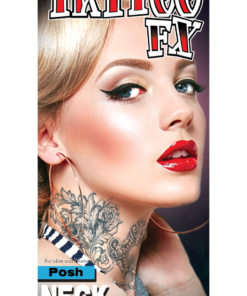 Floral Neck Tattoo FX