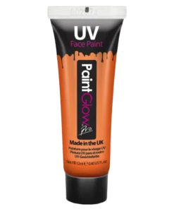 Orange UV Body And Face Paint