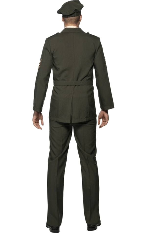 Smiffys Adult Mens Wartime Officer Costume 3 Smiffys Adult Mens Wartime Officer Costume - Image 3