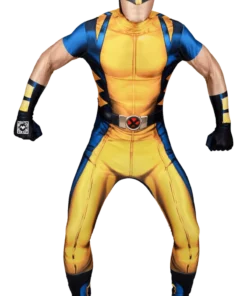 Mens Deluxe Wolverine Morphsuit With Zappar