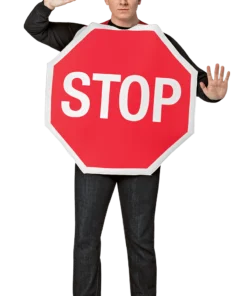 Adult Stop Sign Costume