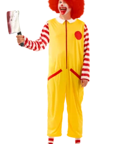 Mens Ronald Clown Costume