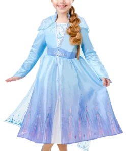 Girls Frozen 2 Elsa Costume