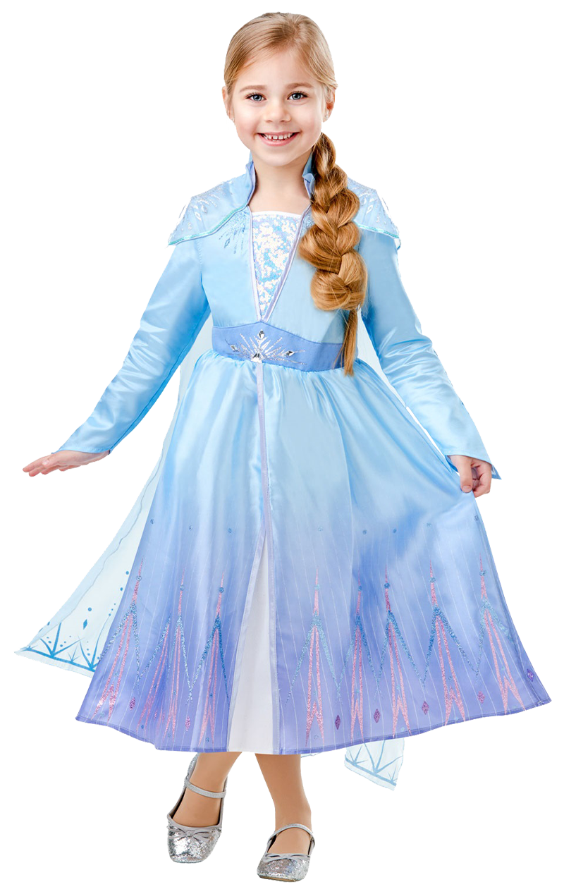 Girls Frozen 2 Elsa Costume 1 Girls Frozen 2 Elsa Costume