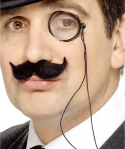 Smiffys Black Monocle Glass Accessory