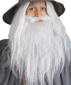 Adult Gandalf Beard And Wig Set