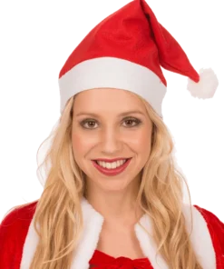 Smiffys Unisex Christmas Santa Hat