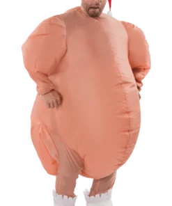 Adult Inflatable Christmas Roast Turkey Costume