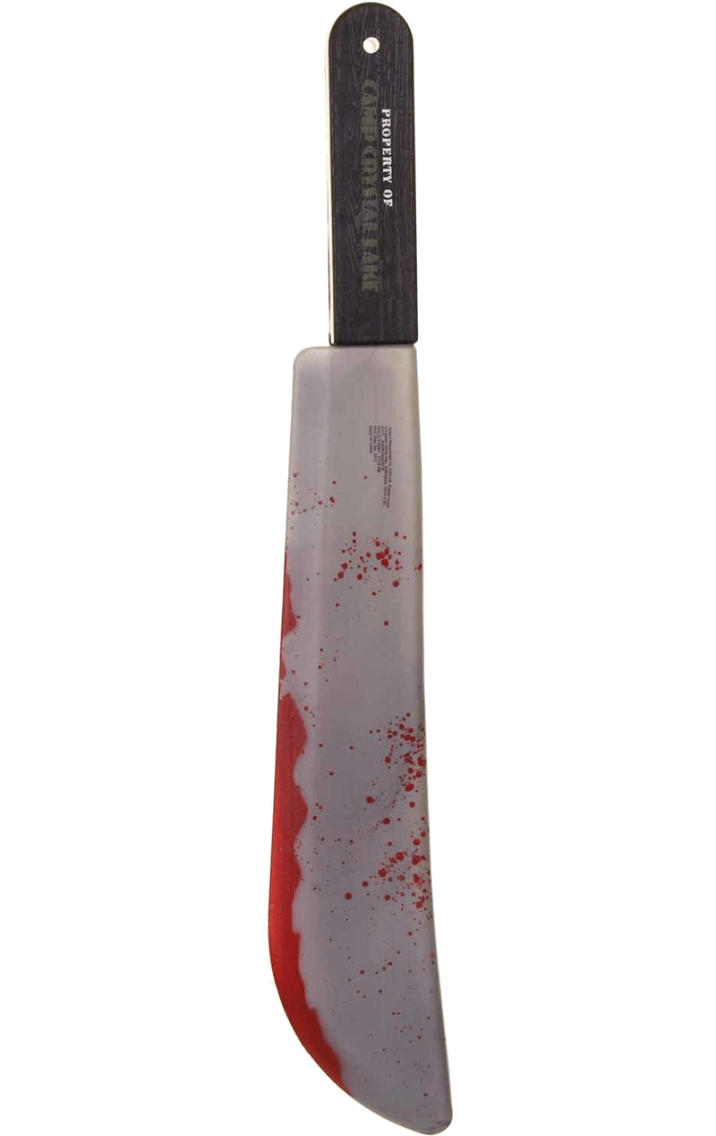 Jason Voorhees Bloody Machete Accessory 1 Jason Voorhees Bloody Machete Accessory