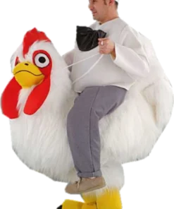 Luxury Ride On Chicken Mascot Costume