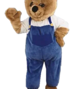 Luxury Cuddly Bear Mascot Costume