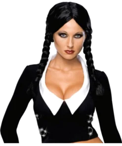 Womens Wednesday Addams Wig