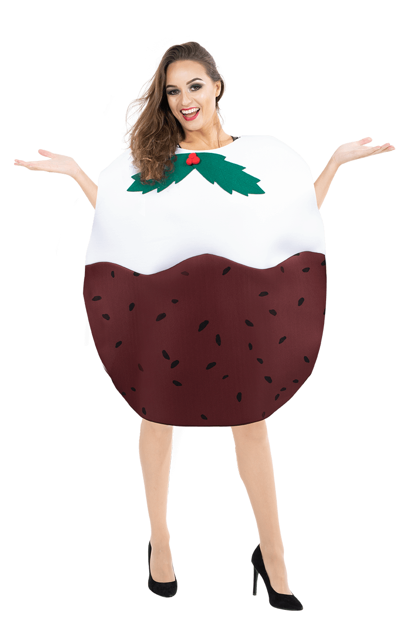 Adult Christmas Pudding Costume 1 Adult Christmas Pudding Costume