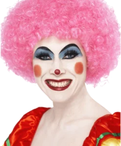 Economy Clown Wig In PINK