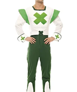 Adult Green Cross Code Man Costume