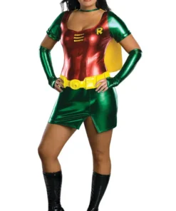 Womens Sexy Robin Plus Size Costume