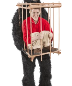 Adult Gorilla And Cage Costume