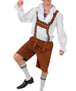 Adult Lederhosen Oktoberfest Costume