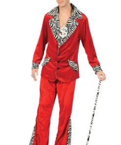 Adult Red Pimp Costume