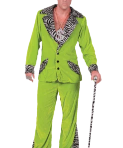 Adult Green Pimp Costume