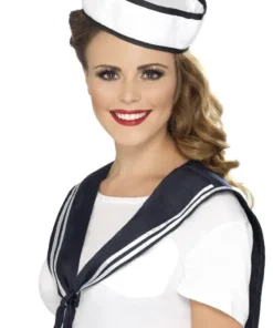 Smiffys Adult Sailor Hat And Collar