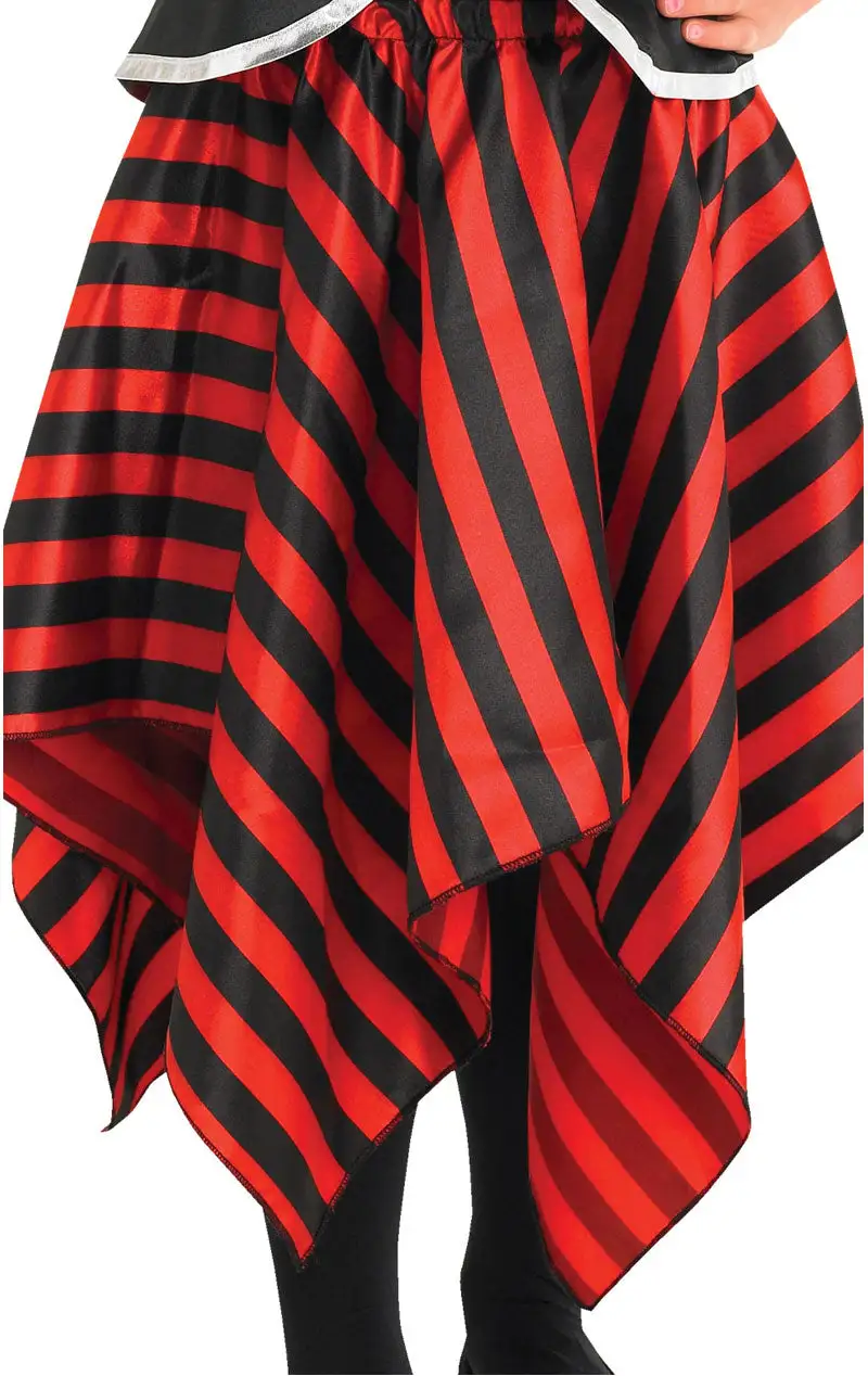 Childrens Girl Pirate Costume 2 Childrens Girl Pirate Costume - Image 2